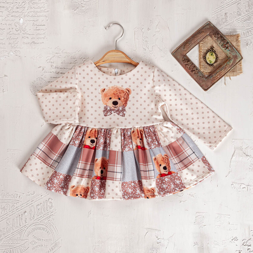 Wholesale Girls Dress 9-24M Elayza 2023-23103 - 2