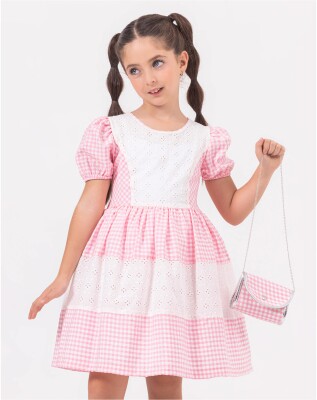 Wholesale Girls Dress And Bag Set 2-5Y Wizzy 2038-3470 - Wizzy