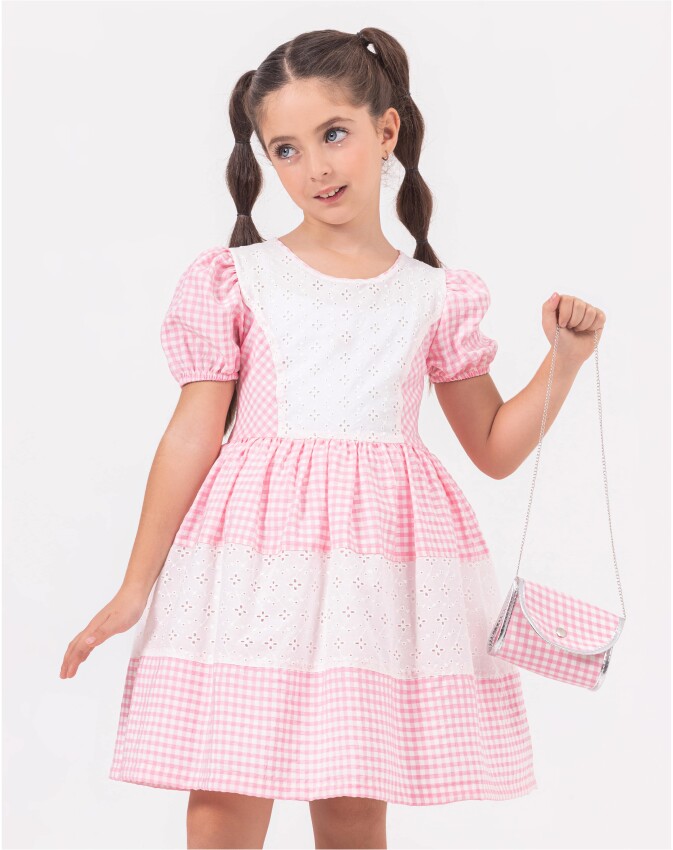 Wholesale Girls Dress And Bag Set 6-9Y Wizzy 2038-3490 - 2