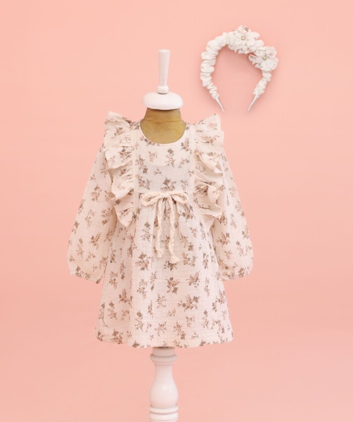 Wholesale girls Dress Crown 2-5Y Lilax 1049-6525 - 1