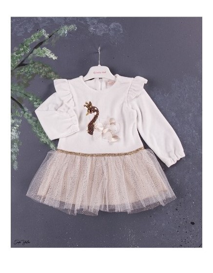 Wholesale Girls Dress with Tulle 9-24M BabyRose 1002-3920 - 3