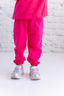 Wholesale Girl's Elasticated Sweatpants with Pocket Details 1-12Y Zeyland 1070-252Z4KES07-A - Zeyland