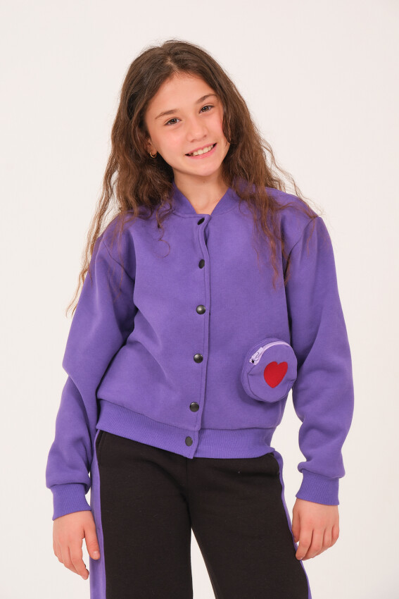 Wholesale Girls Embroidered jacket 8-15Y Jazziee 2051-252J4MTP22 - 2