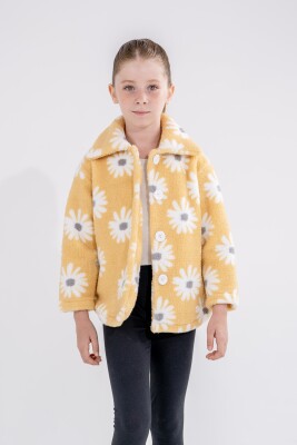 Wholesale Girls Fleece Jacket 5-8Y Eray Kids 1044-6290 - 1