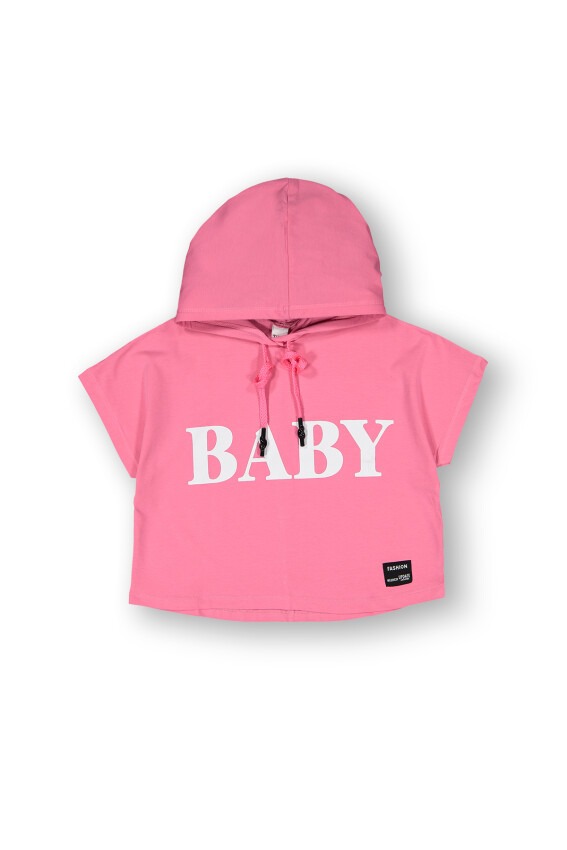 Wholesale Girls Hoodie T-shirt 10-13Y Tuffy 1099-9161 - 5