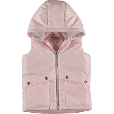 Wholesale Girls Inflatable Vest 3-6Y Bombili 1004-6526 Pink