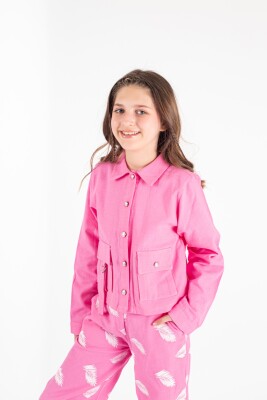 Wholesale Girls Jacket 10-13Y Pafim 2041-Y24-4047 Розовый 