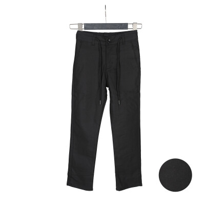 Wholesale Girls Linen Pants 6-15Y Flori 1067-22017-3 Black