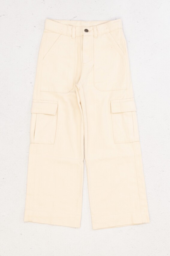 Wholesale Girls Linen Pants 9-14Y DMB Boys&Girls 1081-9724 - 6