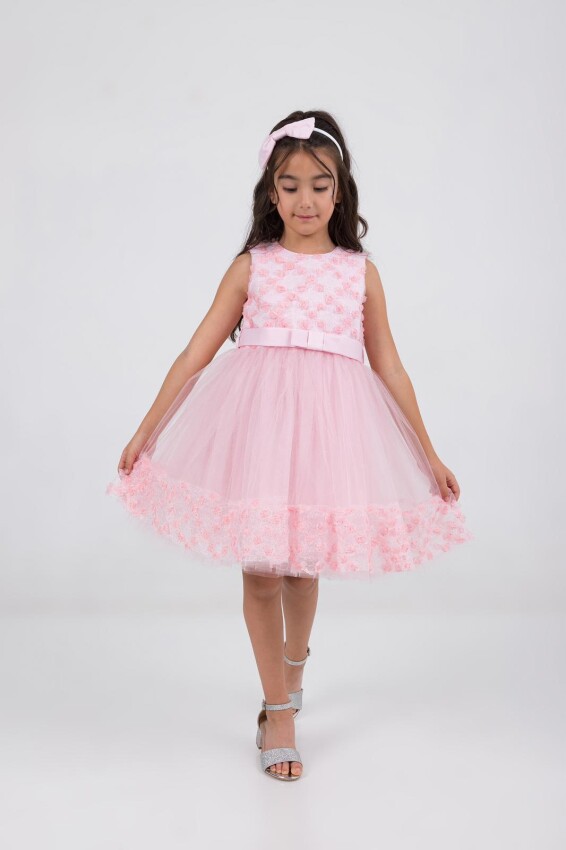 Wholesale Girls Partywear Dress 6-9Y Wizzy 2038-3537 - 2