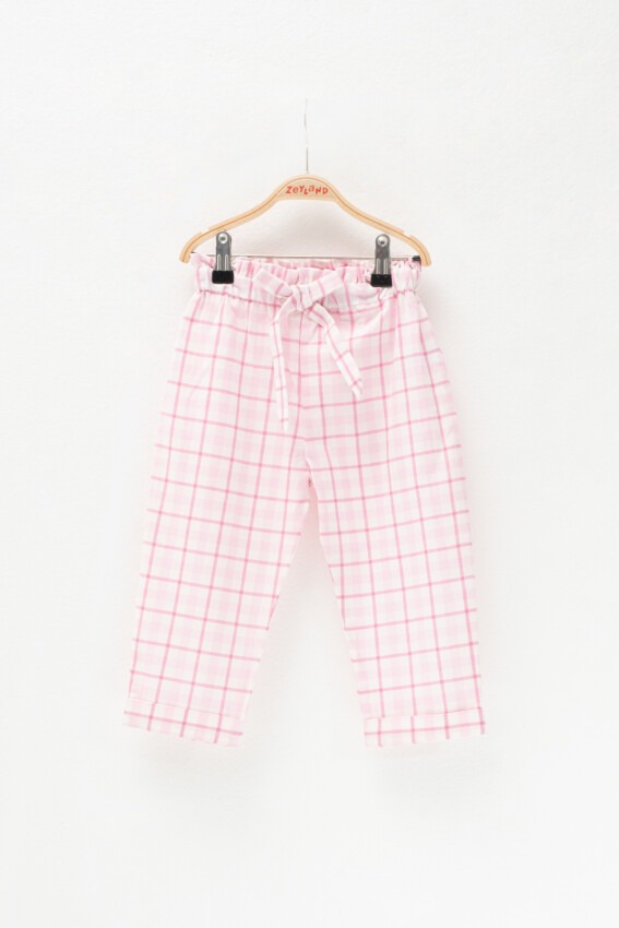 Wholesale Girls Plaid Pants 2-7Y Zeyland 1070-211Z2ALH02 - 1