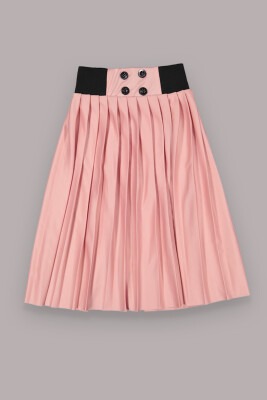 Wholesale Girls Pleated Skirt 8-16Y Panino 1077-23013 - Panino (1)