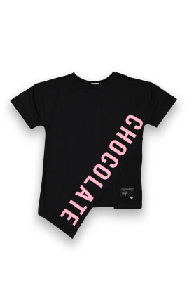 Wholesale Girls Printed T-Shirt 10-13Y Tuffy 1099-9158 - 1