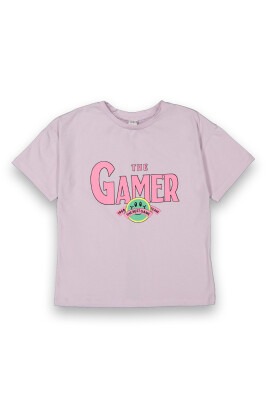 Wholesale Girls Printed T-Shirt 6-9Y Tuffy 1099-9109 - Tuffy