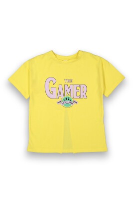 Wholesale Girls Printed T-Shirt 6-9Y Tuffy 1099-9109 - 2