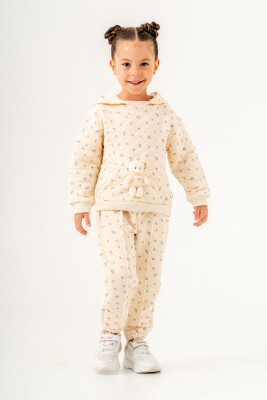 Wholesale Girls Printed Tracsuit Set 2-5Y Tuffy 1099-01097 - Tuffy