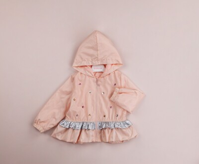 Wholesale Girls Raincoat with Hooded 1-4Y BabyRose 1002-8421 - BabyRose (1)