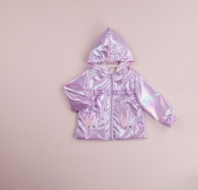 Wholesale Girls Raincoat with Hooded 1-4Y BabyRose 1002-8427 - BabyRose