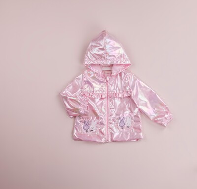 Wholesale Girls Raincoat with Hooded 1-4Y BabyRose 1002-8427 - BabyRose (1)