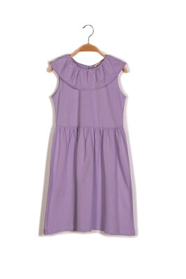 Wholesale Girls Ruffled Dress 1-12Y Zeyland 1070-231Z4MRS37 - Zeyland