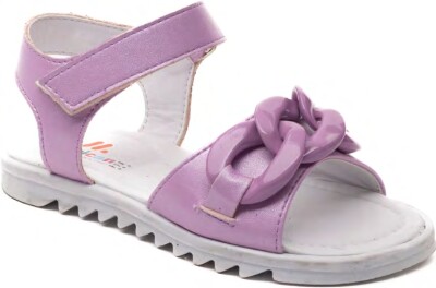 Wholesale Girls Sandals 31-35EU Minican 1060-Z-F-083 Lilac