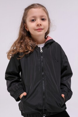 Wholesale Girl's Seasonal Jacket 2-14Y Benitto Kids 2007-51297 Black