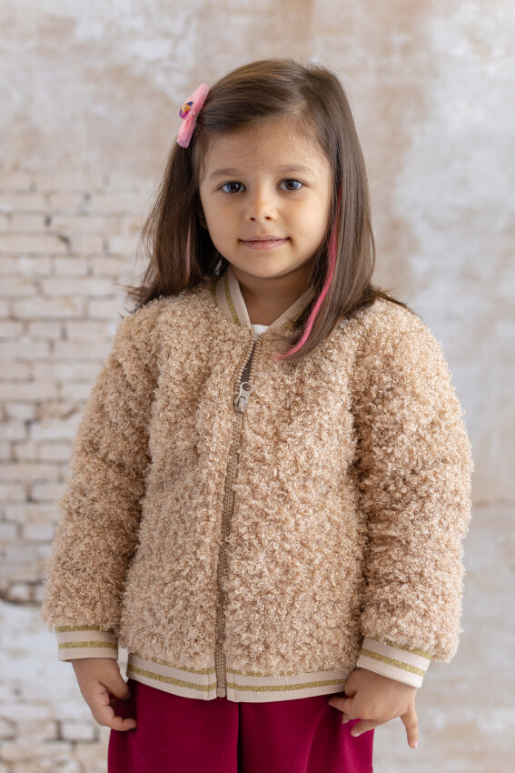 Wholesale Girls Shaggy Coat 6-48M Zeyland 1070-252M2KPE22 - 1