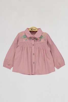 Wholesale Girls Shirt 2-5Y Kumru Bebe 1075-4004 - Kumru Bebe