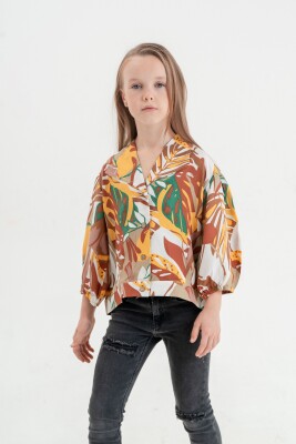 Wholesale Girls Shirt 4-9Y Cemix 2033-3088-2 - Cemix