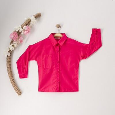 Wholesale Girls Shirt 7-10Y Büşra Bebe 1016-23155 - 2