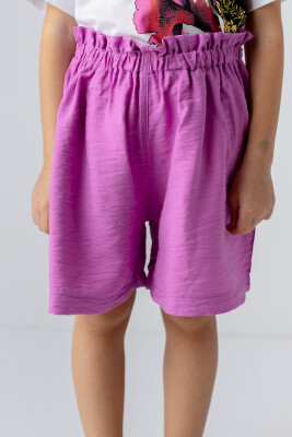Wholesale Girls Shorts 3-14Y Zeyland 1070-241Z4YZD04 Pink