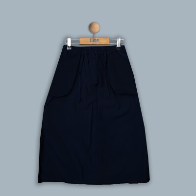 Wholesale Girls Skirt 10-13Y Timo 1018-TK4DA102243264 Navy 