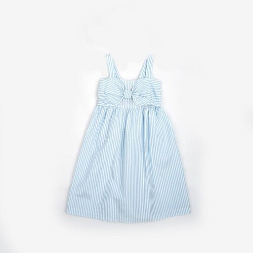 Wholesale Girls Striped Dress 3-6Y Büşra Bebe 1016-23116 - 3