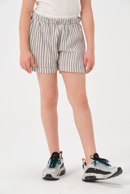 Wholesale Girls Striped Shorts 8-15Y Jazziee 2051-241Z4ALS02 - 1