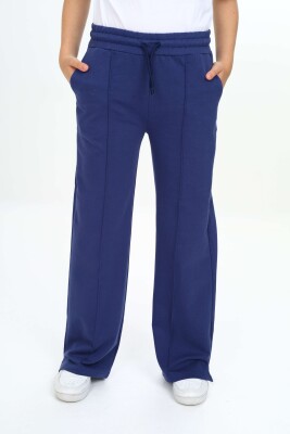 Wholesale Girls Sweatpants 11-14Y Nickel 2060-20086-3 Navy 