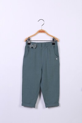 Wholesale Girls Sweatpants with Bow Detailed 2-7Y Zeyland 1070-232M4DKN07 - Zeyland