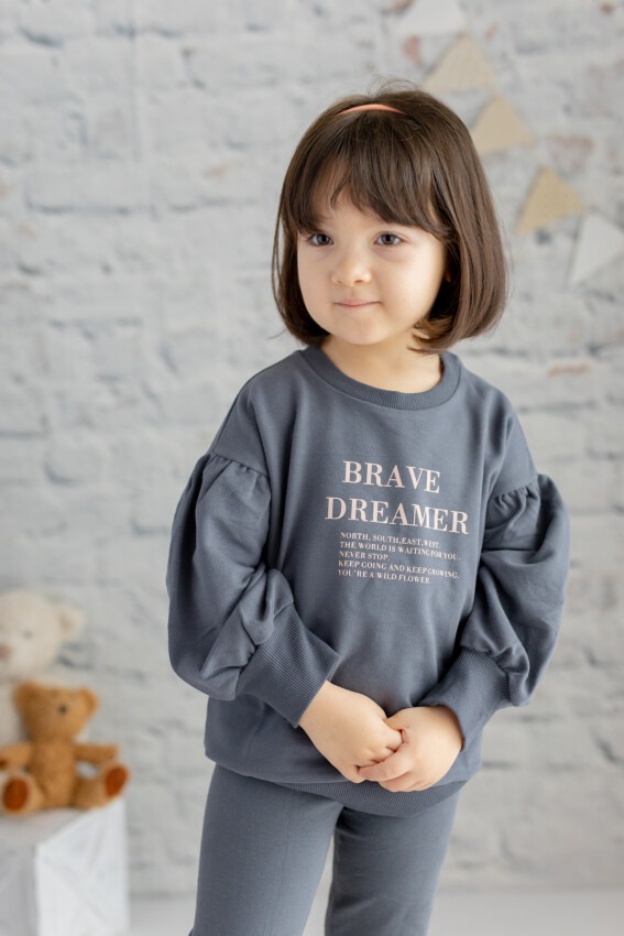 Wholesale Girls Sweatshirt 2-5Y Zeyland 1070-232Z2GZM61 - 1