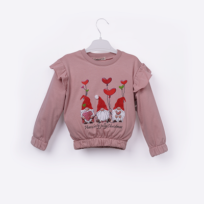 Wholesale Girls Sweatshirt 3-6Y Büşra Bebe 1016-23256 - 4