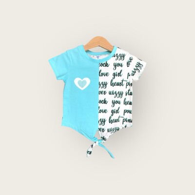 Wholesale Girls T-shirt 1-4Y Algiy Mini 2047-3111 - Algiy Mini