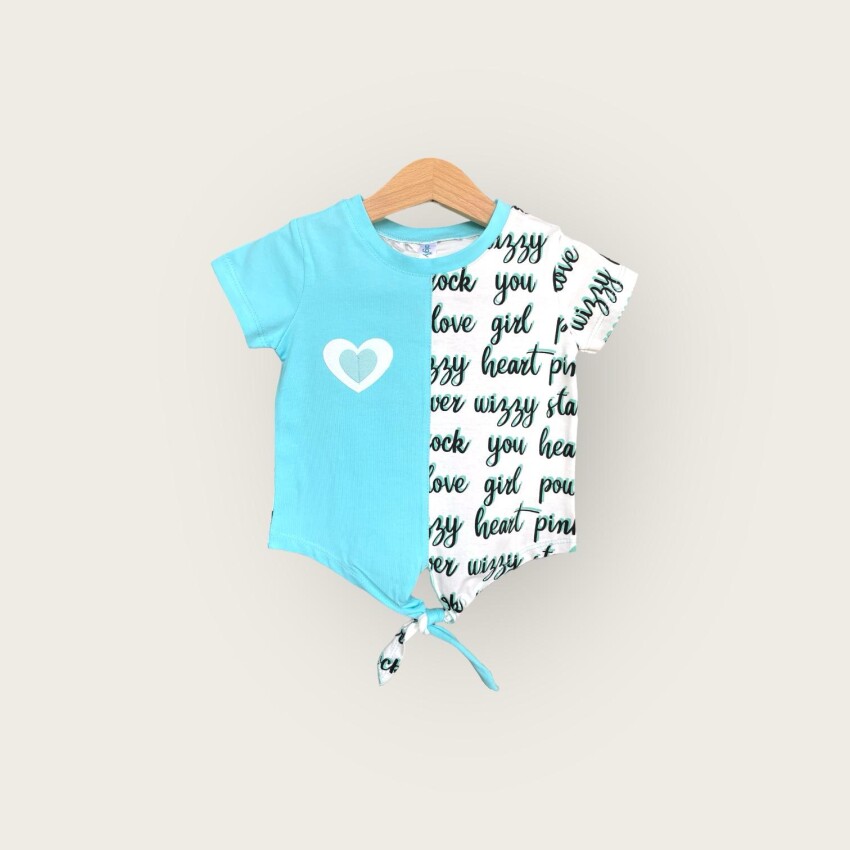 Wholesale Girls T-shirt 1-4Y Algiy Mini 2047-3111 - 4
