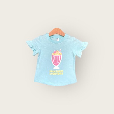 Wholesale Girls T-shirt 1-4Y Algiy Mini 2047-3512 - 5