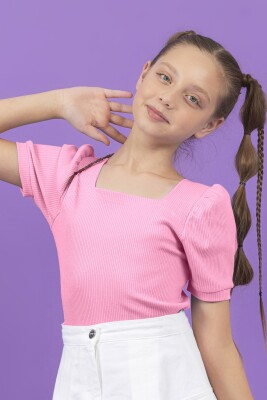 Wholesale Girls T-shirt 9-14Y DMB Boys&Girls 1081-0301 Pink