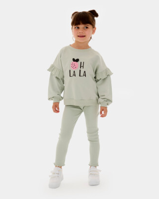 Wholesale Girls Tracksuit Set 1-4Y Bupper Kids 1053-24125 - 1