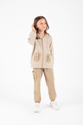 Wholesale Girls Tracksuit Set 4-8Y Pafim 2041-K24-8002 - 3