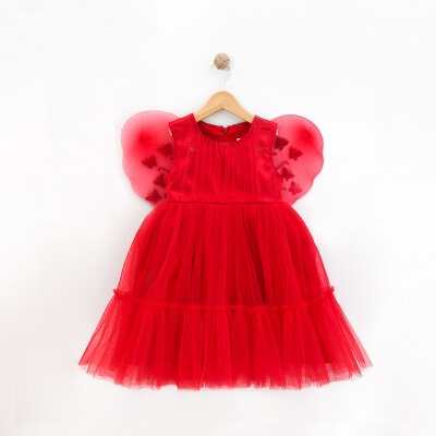 Wholesale Girls Tulle Dress 2-5Y Lilax 1049-6012 - 2