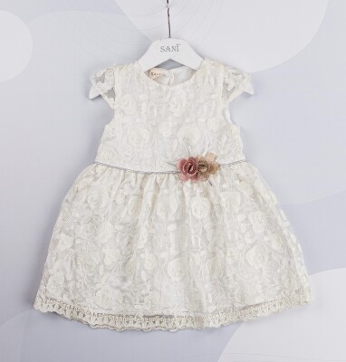 Wholesale Girls Tulle Dress 2-5Y Sani 1068-9803 - Sani (1)