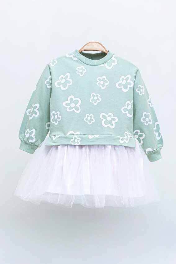 Wholesale Girls Tulle Dress 2-5Y Tuffy 1099-554 - 2