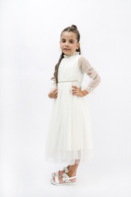 Wholesale Girls Tulle Dress 2-5Y Wecan 1022-23003 - 5