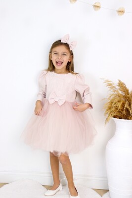 Wholesale Girls Tulle Dress 2-6Y Serkon Baby&Kids 1084-M0605 - Serkon Baby&Kids (1)