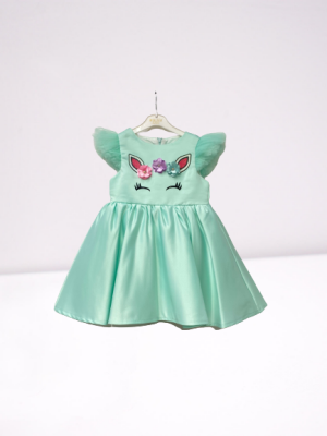Wholesale Girls Unicorn Dress 3-6Y Eray Kids 1044-9296 - Eray Kids